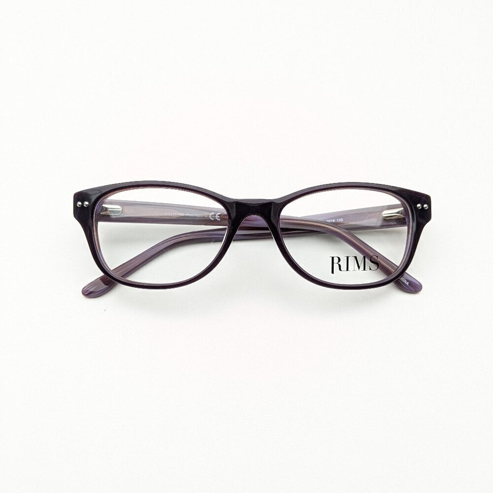 🕶️RIMS Plum Horn R3 2018 Eyeglasses 51/17/135 | ALO451🕶️